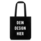 recycelter Heavyweight Stoffbeutel - Schwarz