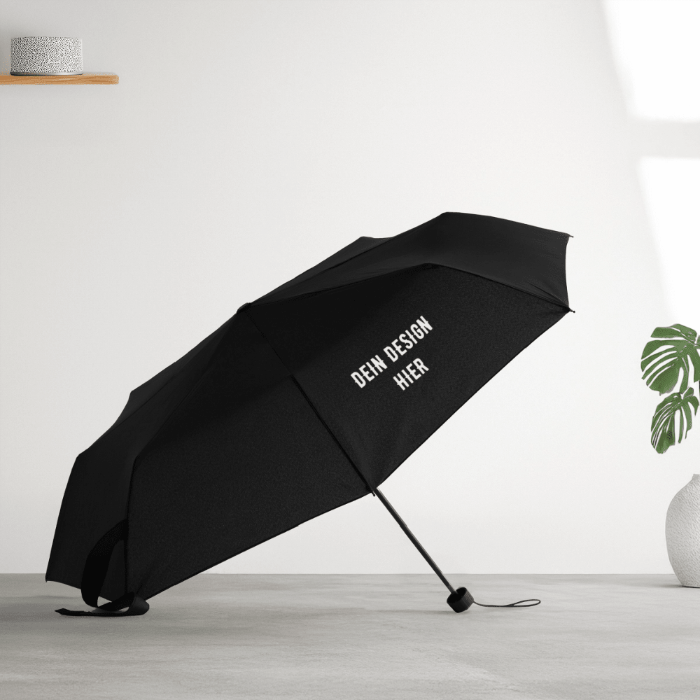Regenschirm (klein) - Schwarz