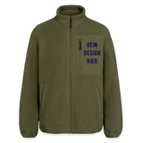 RELAXED FIT Unisex Sherpajacke von Stanley/Stella - Khaki