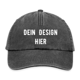 Relaxed Vintage Cap - Vintage Schwarz