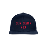 Snapback Cap - Navy/Navy