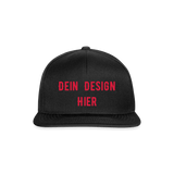Snapback Cap - Schwarz/Schwarz
