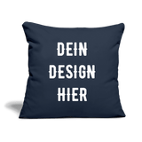 Sofakissen mit Füllung 44 x 44 cm - Navy