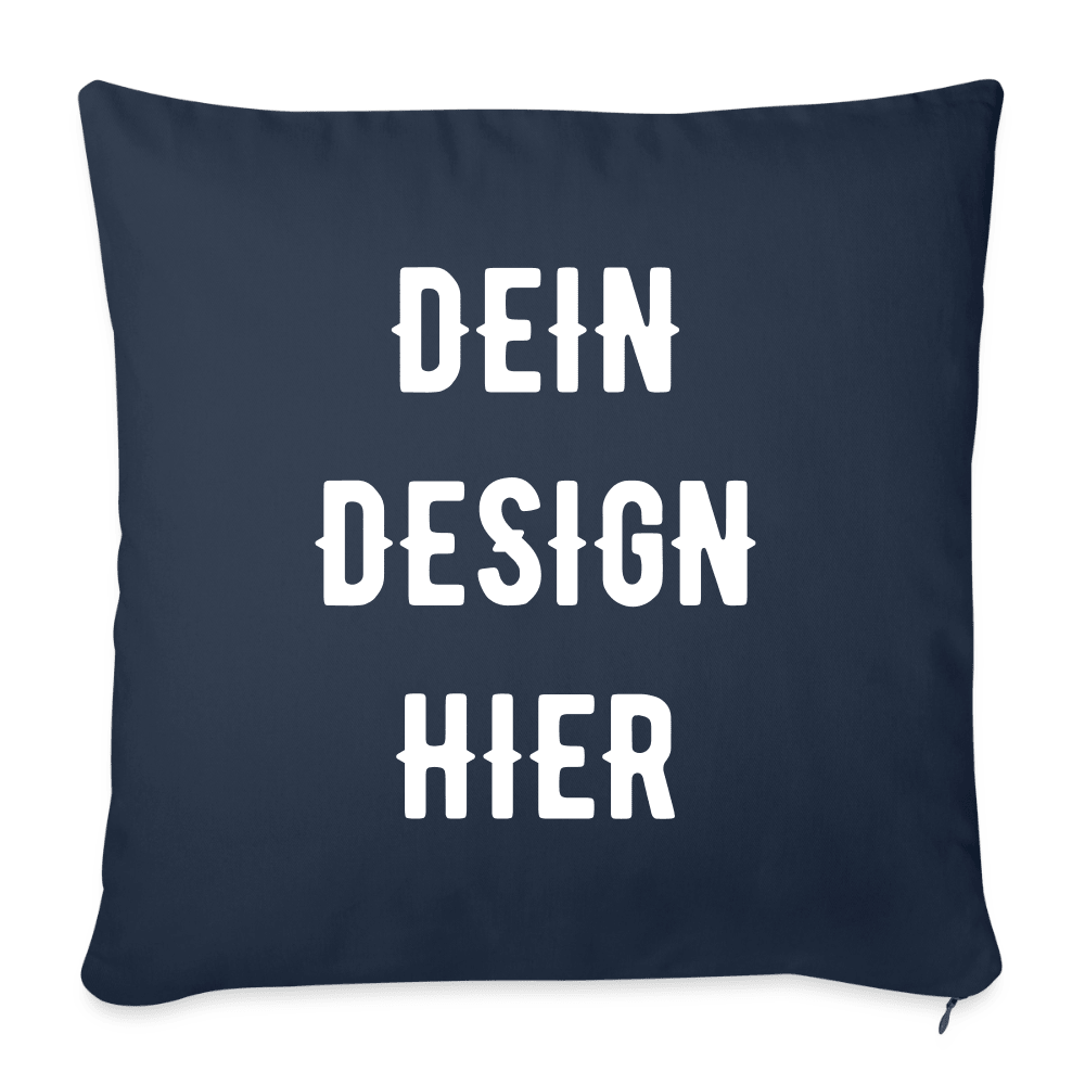 Sofakissenbezug 44 x 44 cm - Navy