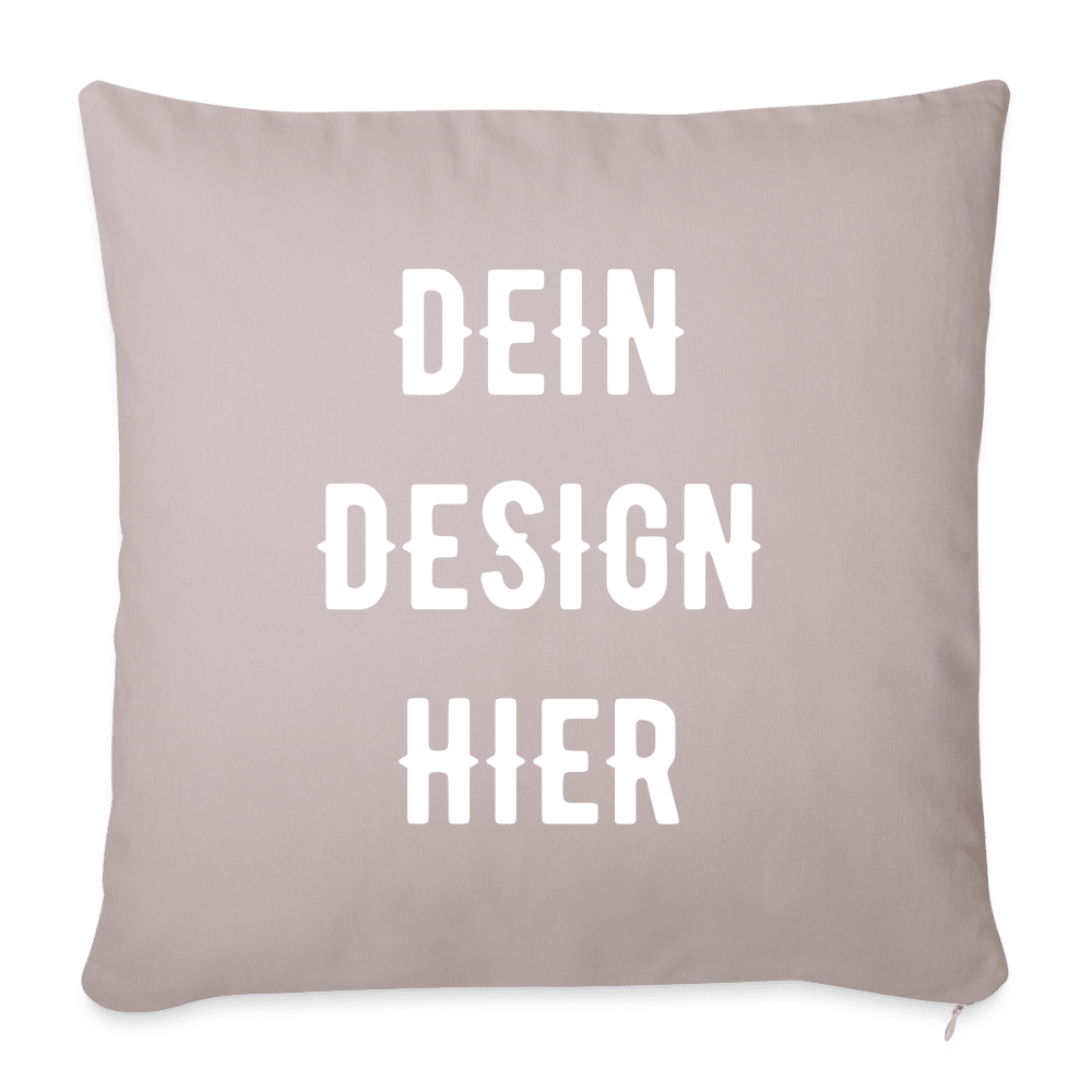 Sofakissenbezug 44 x 44 cm - helles Taupe