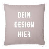 Sofakissenbezug 44 x 44 cm - helles Taupe