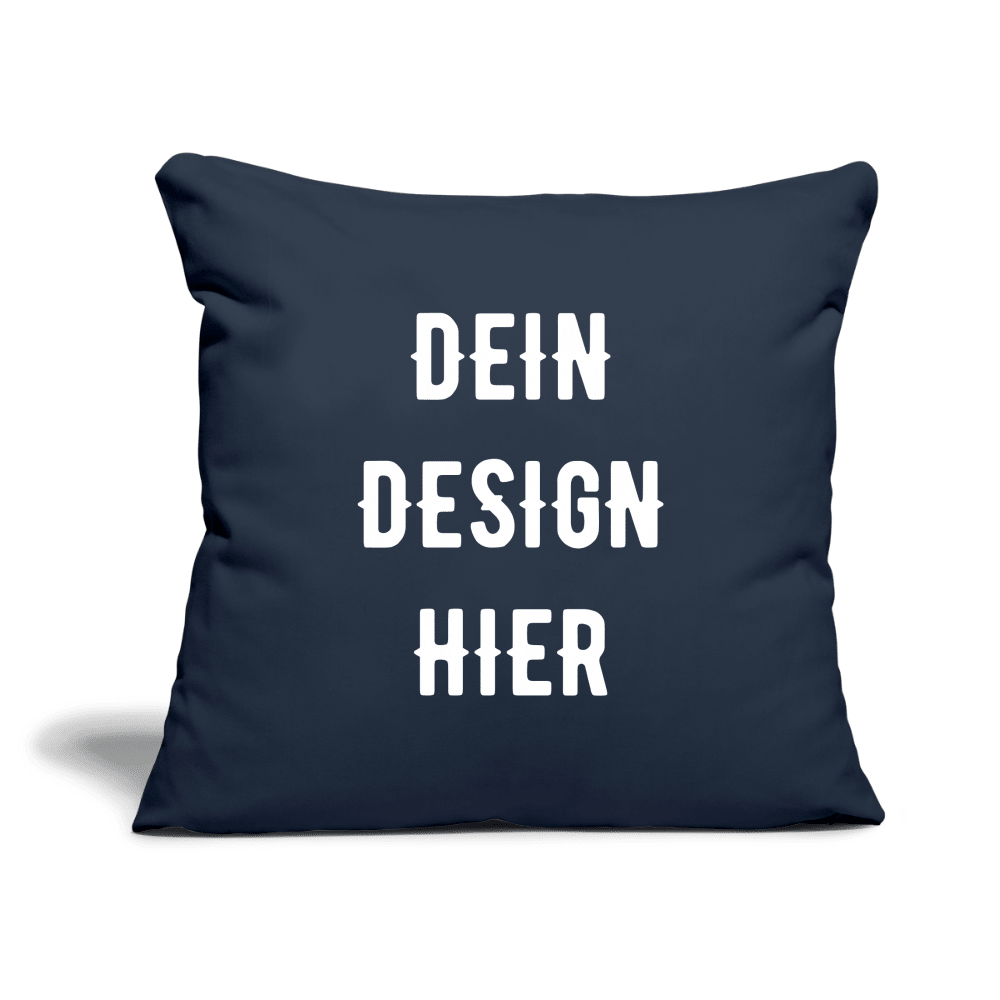 Sofakissenbezug 44 x 44 cm - Navy