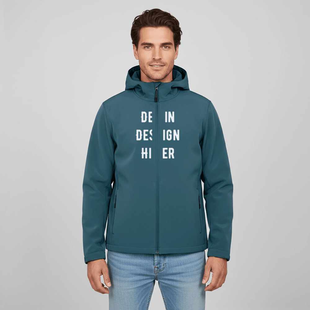 Stanley/Stella Männer Recycled Softshell Jacke Discoverer - Dunkles Petrol