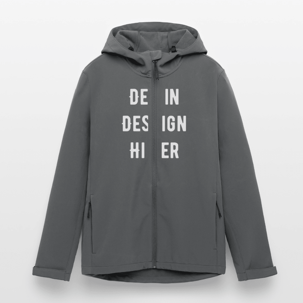 Stanley/Stella Männer Recycled Softshell Jacke Discoverer - Anthrazit