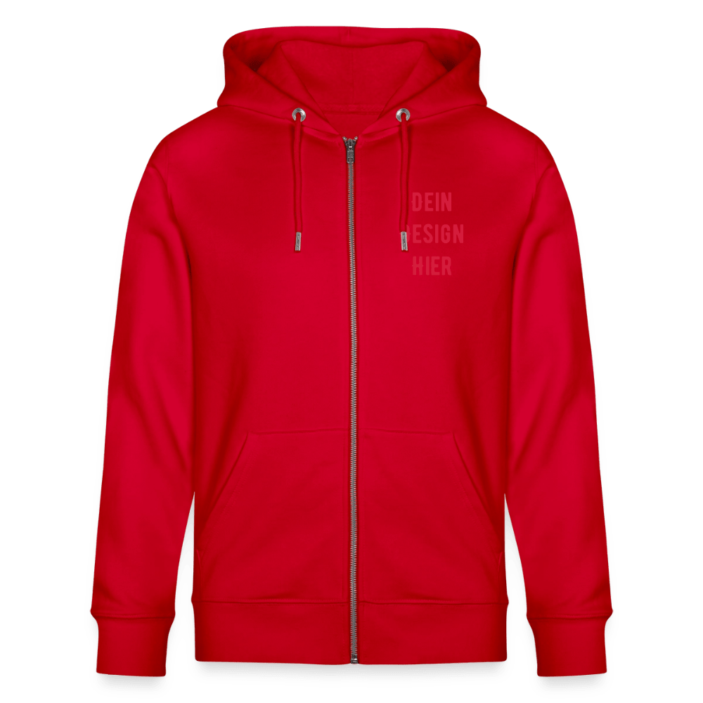 Stanley/Stella Unisex Bio-Kapuzenjacke CULTIVATOR - Rot