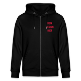 Stanley/Stella Unisex Bio-Kapuzenjacke CULTIVATOR - Schwarz