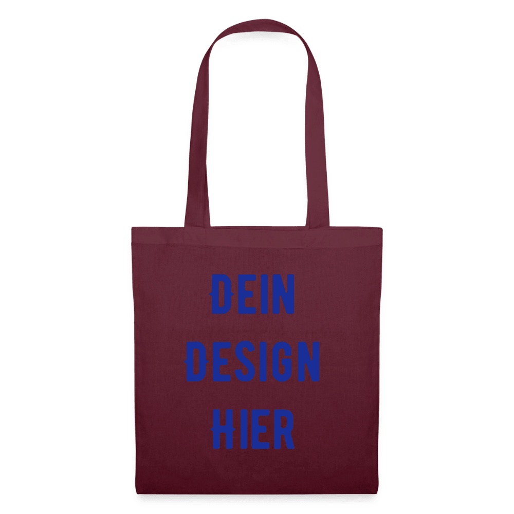 Stoffbeutel - Burgunderrot