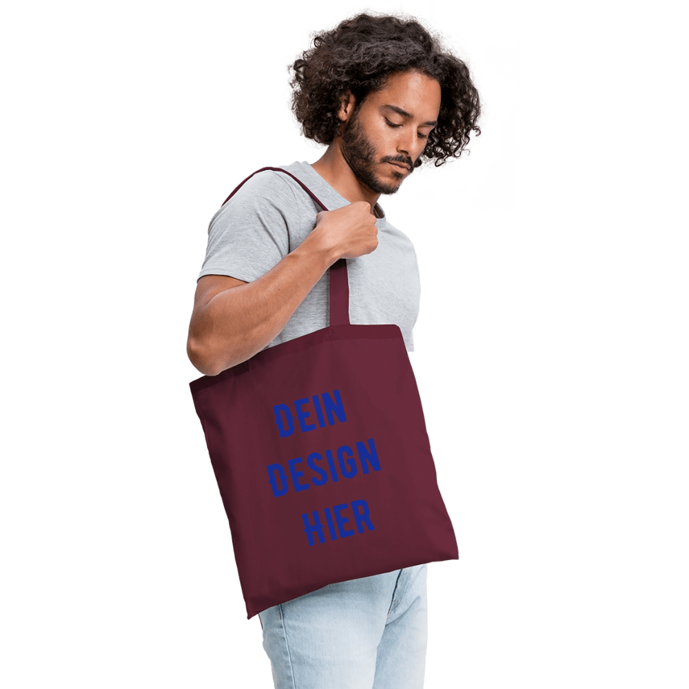 Stoffbeutel - Burgunderrot