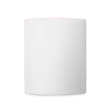 Tasse zweifarbig - Weiß/Pink