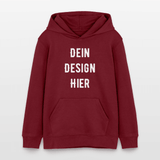 Teenager Bio-Hoodie Mini Cruiser - Burgunderrot