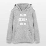 Teenager Bio-Hoodie Mini Cruiser - Grau meliert