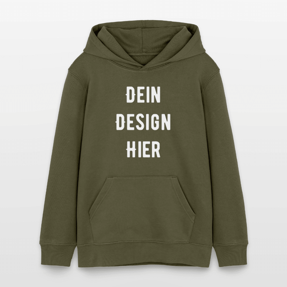 Teenager Bio-Hoodie Mini Cruiser - Khaki