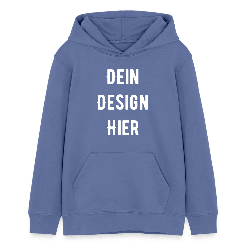 Teenager Bio-Hoodie Mini Cruiser - Blau