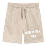 Teenager Bio-Joggingshorts - Natur