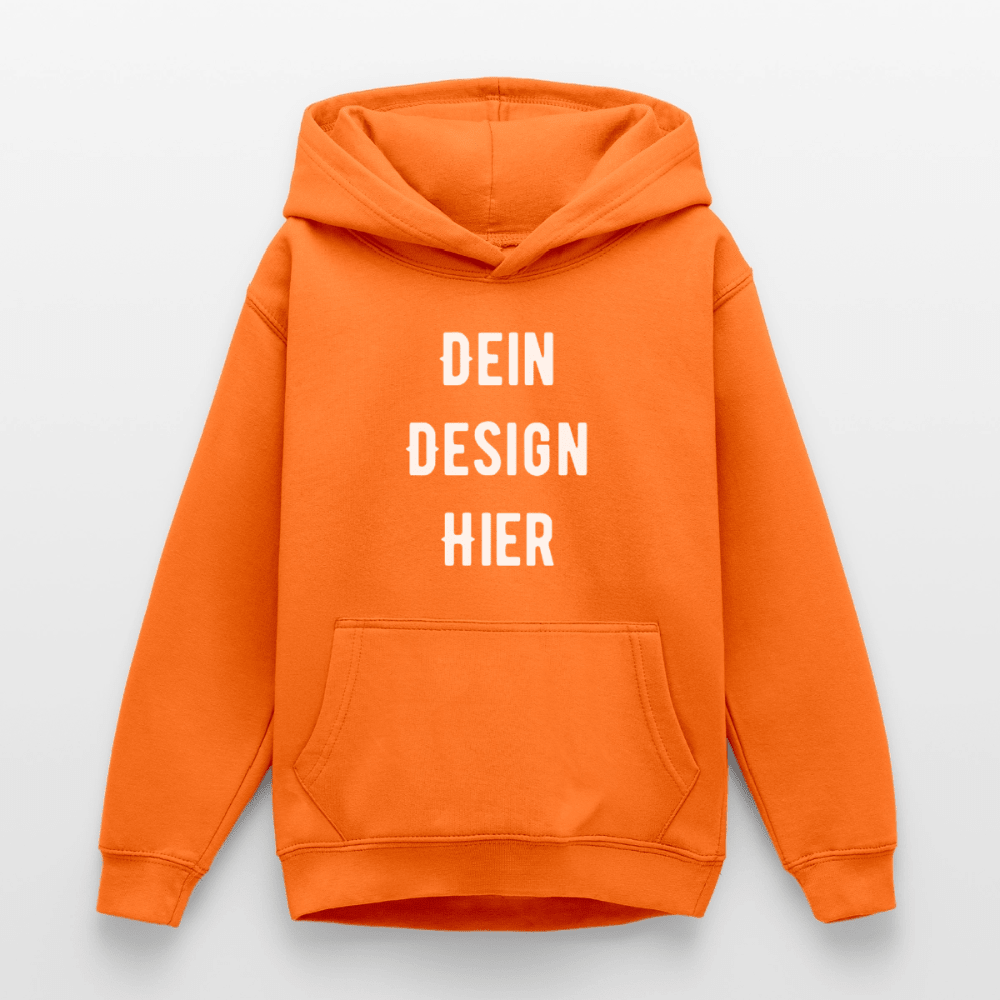 Teenager Hoodie - Orange