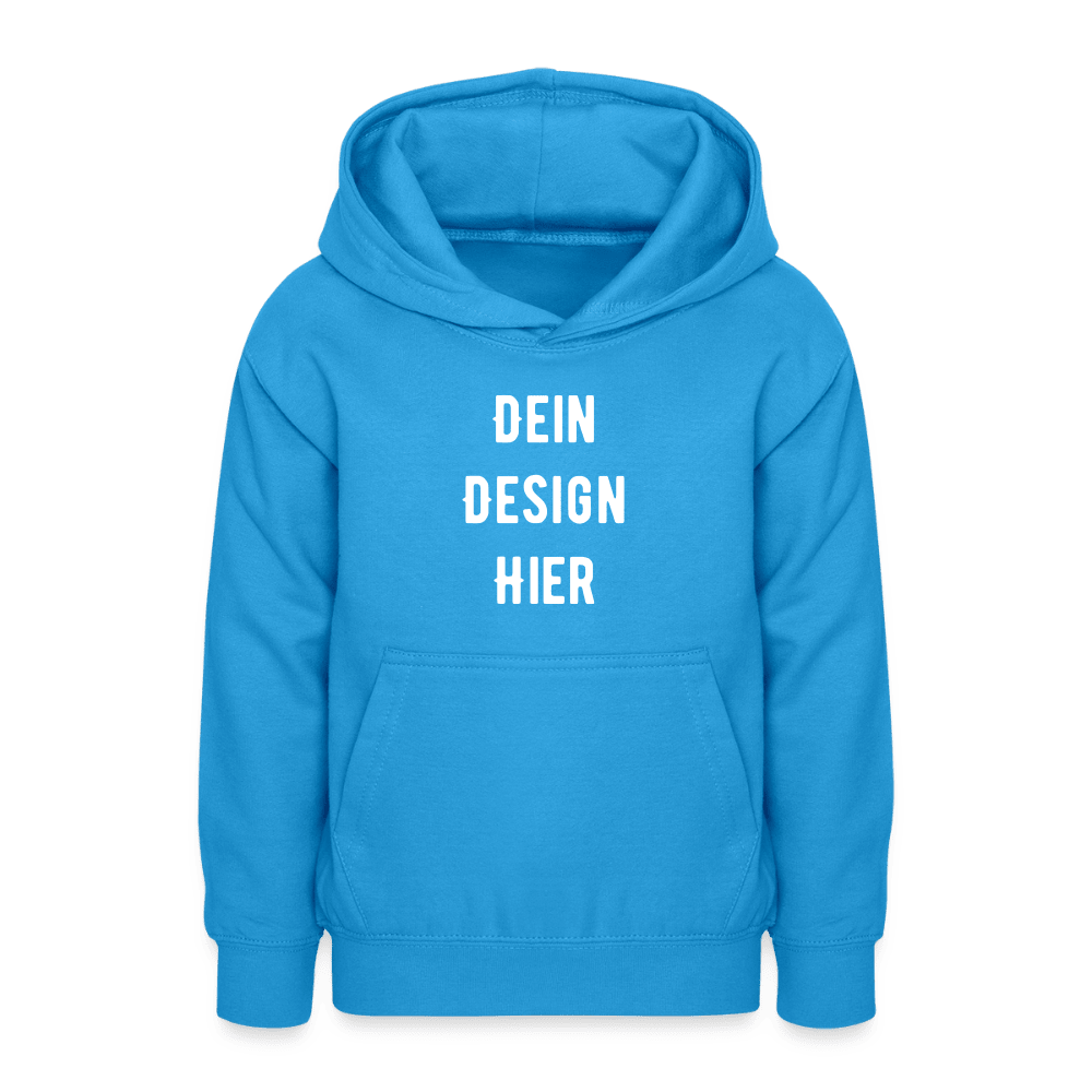 Teenager Hoodie - Meeresblau