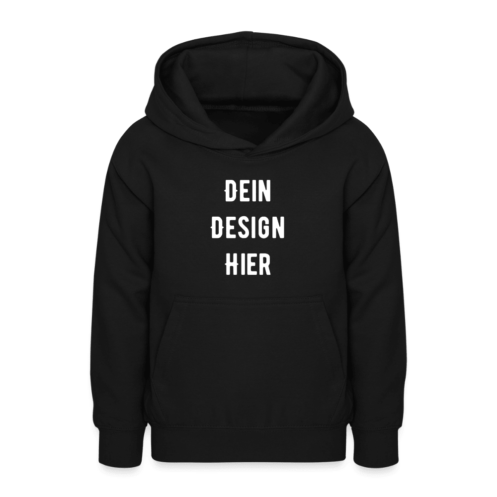 Teenager Hoodie - Schwarz