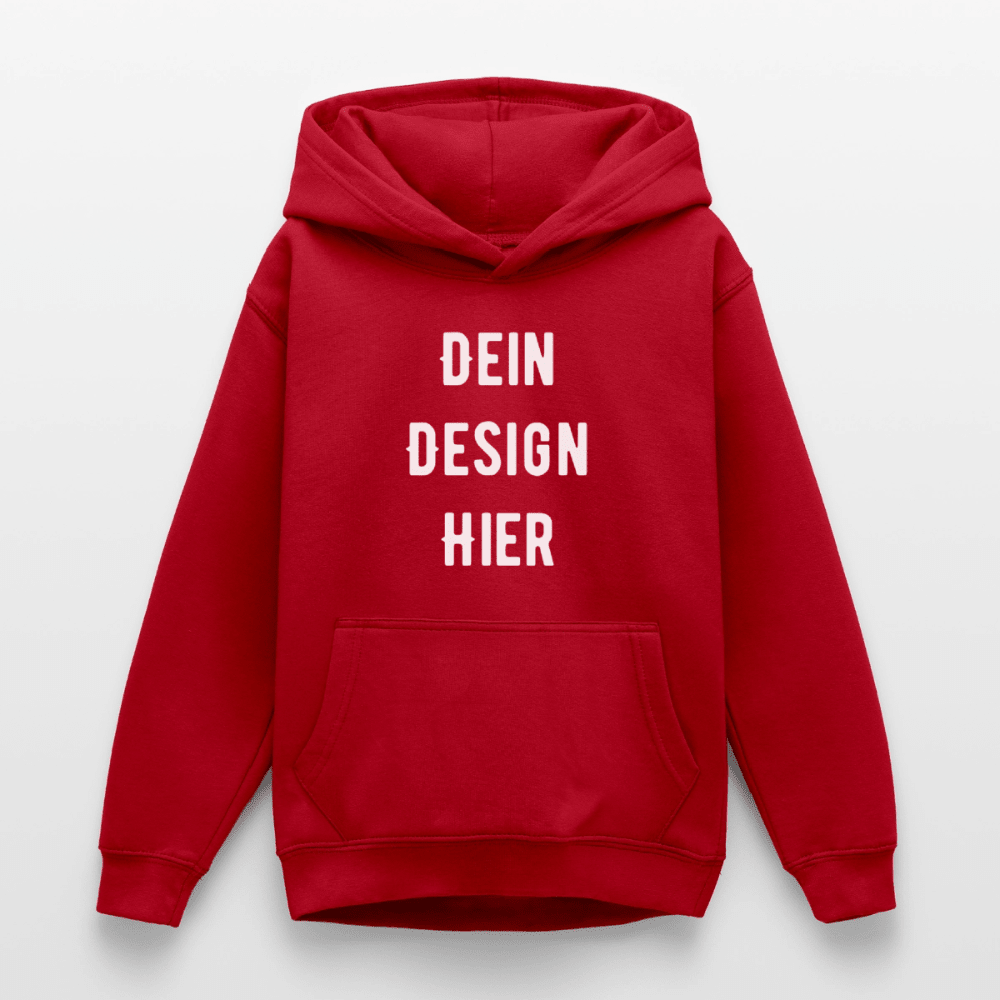 Teenager Hoodie - Rot
