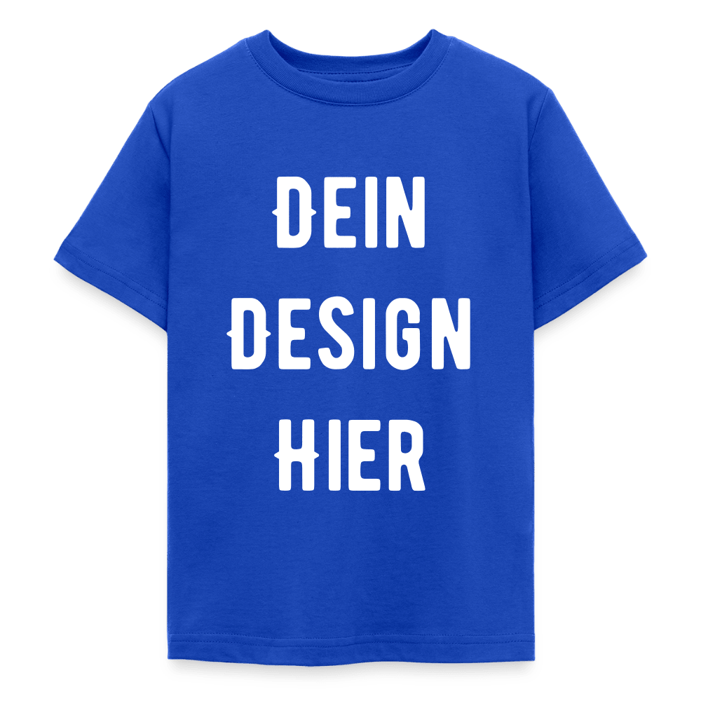 Teenager T-Shirt - Royalblau
