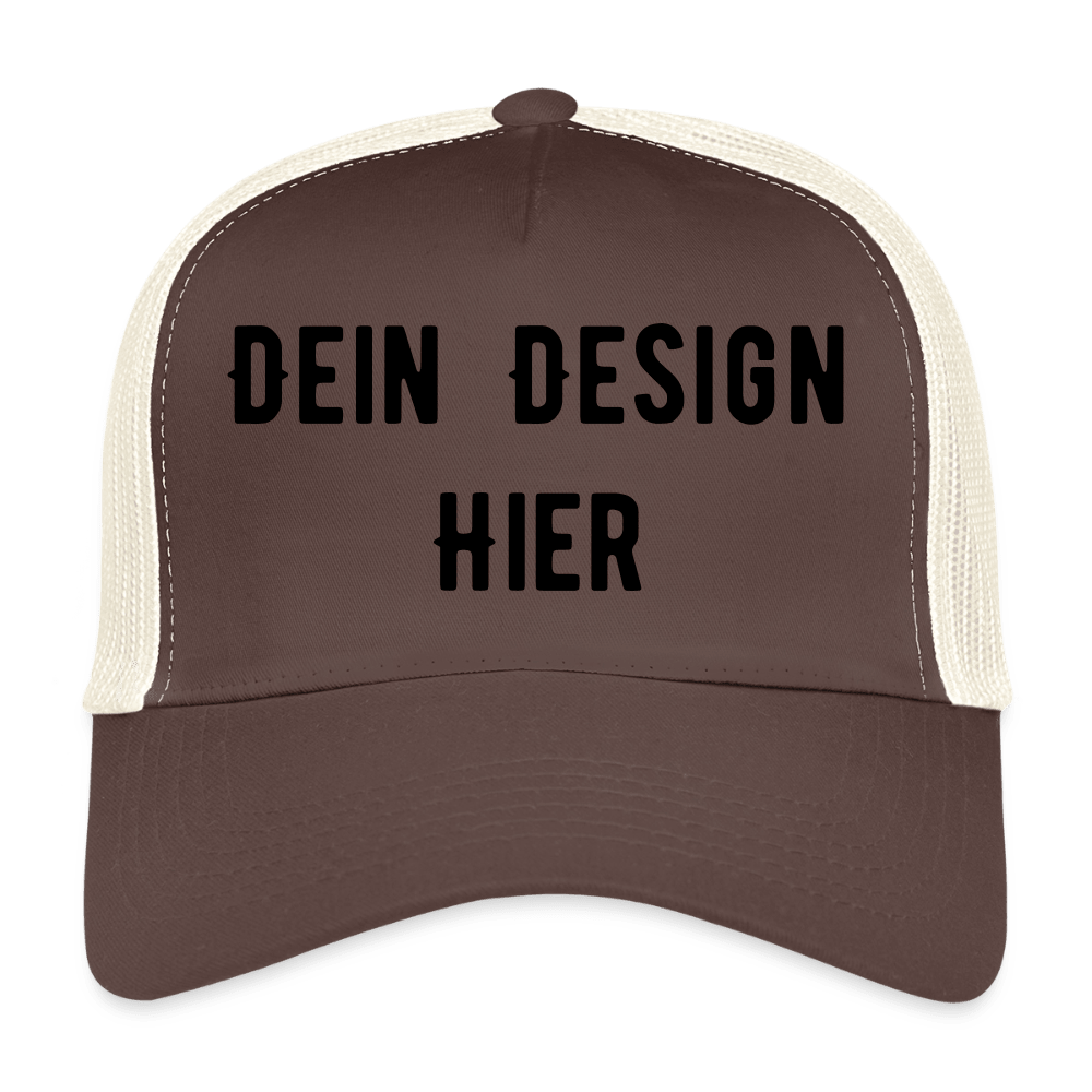 Trucker Cap - Braun/Beige