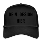 Trucker Cap - Schwarz/Schwarz