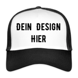 Trucker Cap - Weiß/Schwarz