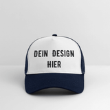 Trucker Cap - Weiß/Navy