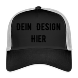 Trucker Cap - Schwarz/Steingrau