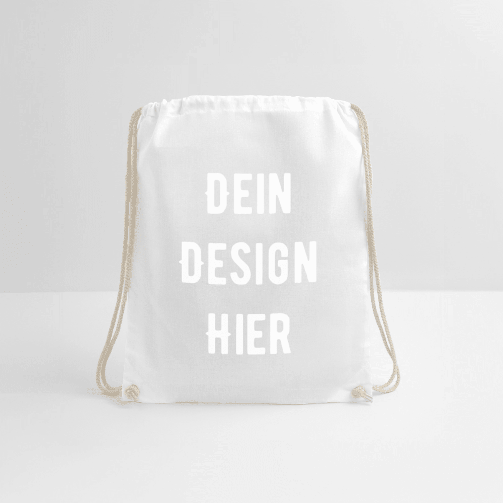 Turnbeutel - Weiß