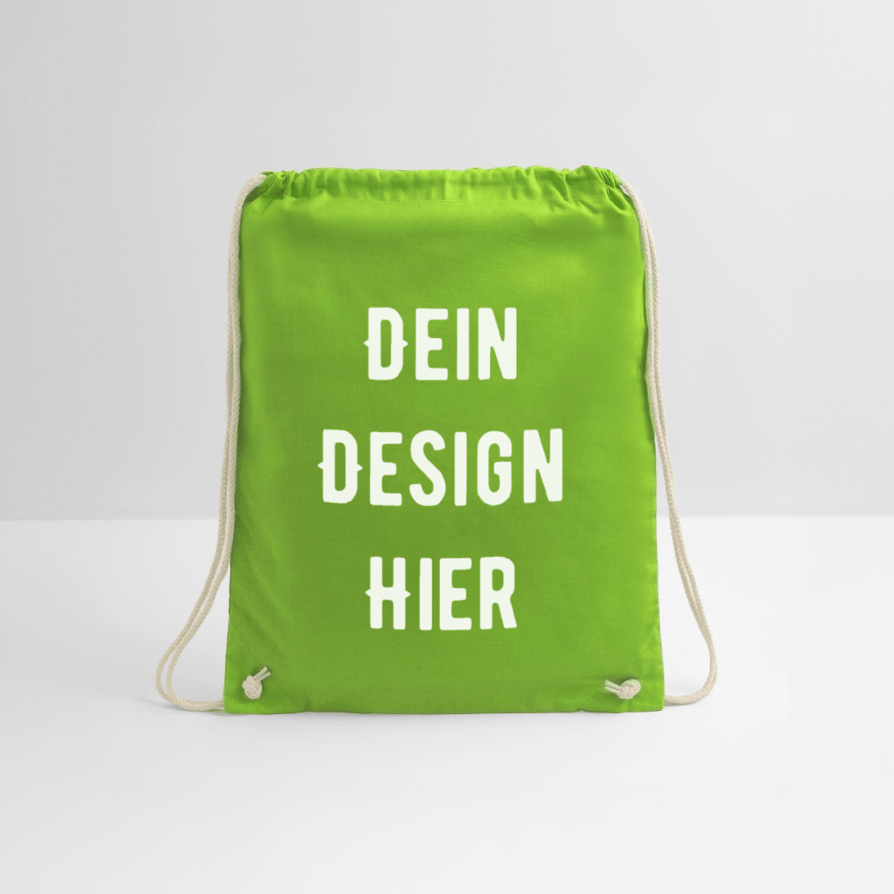 Turnbeutel - Neongrün