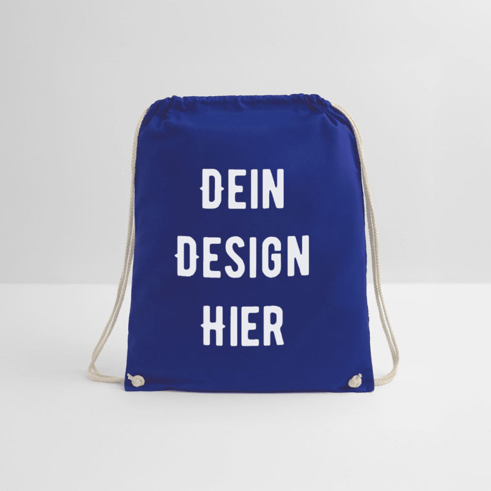 Turnbeutel - Königsblau