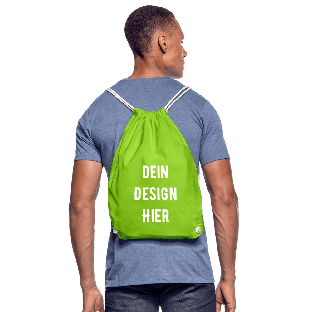 Turnbeutel - Neongrün