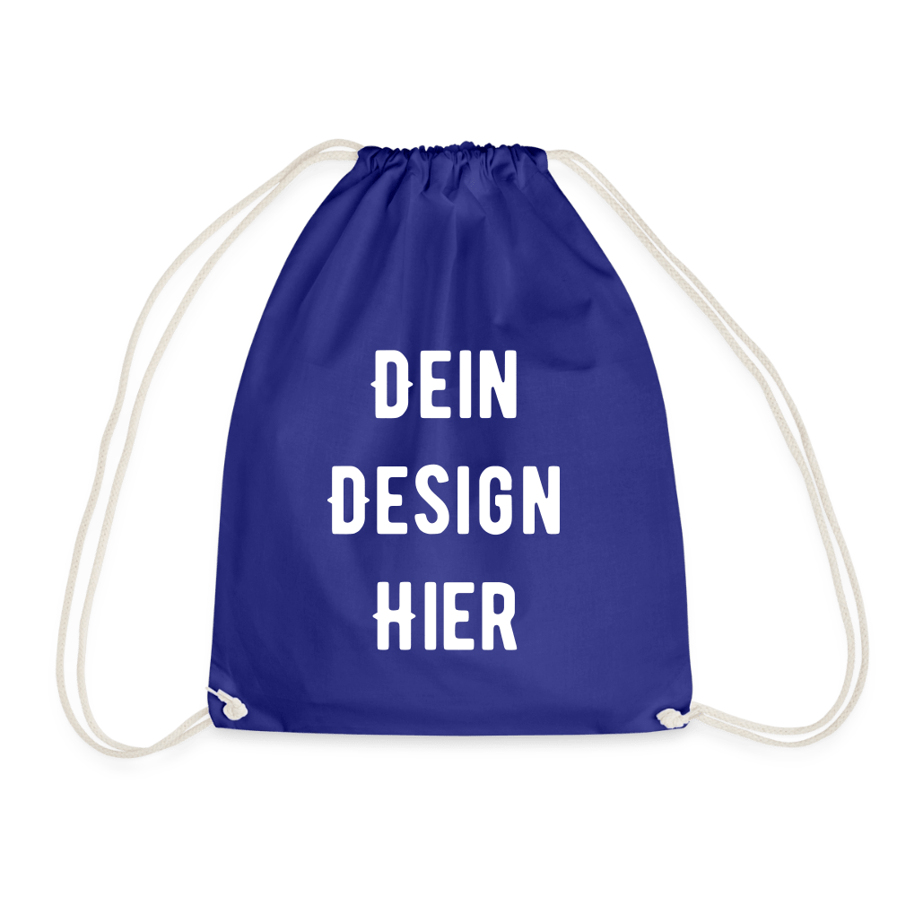 Turnbeutel - Königsblau