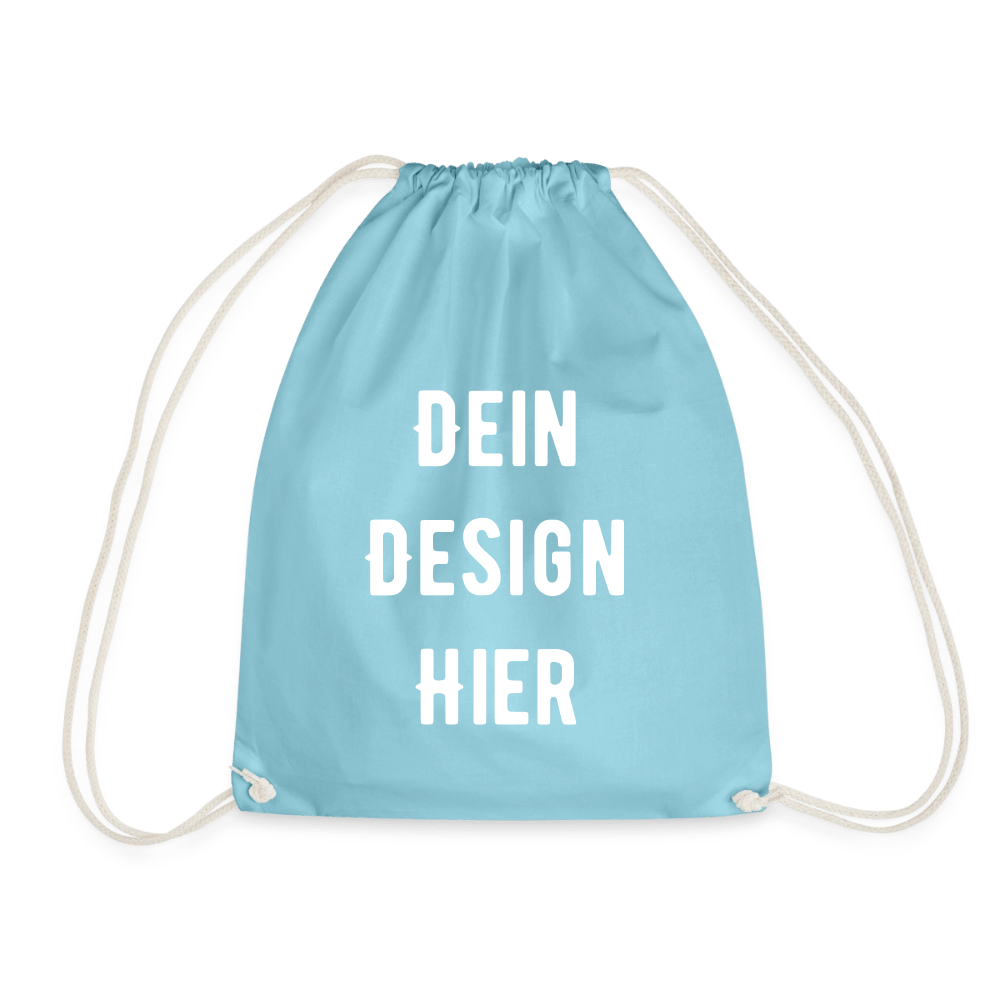 Turnbeutel - Aqua