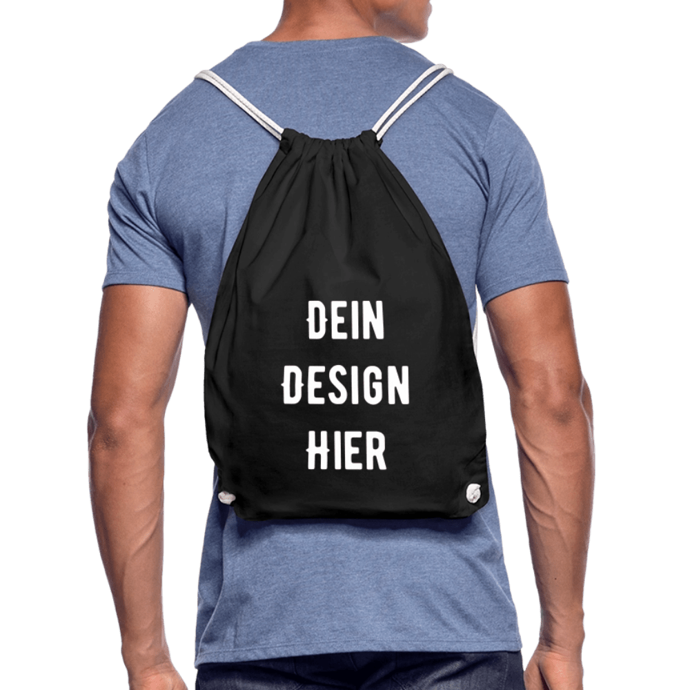 Turnbeutel - Schwarz