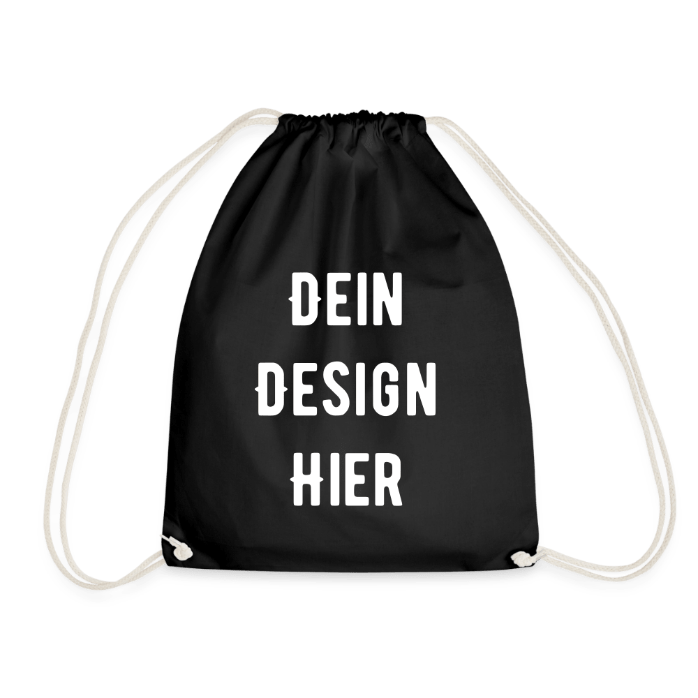 Turnbeutel - Schwarz