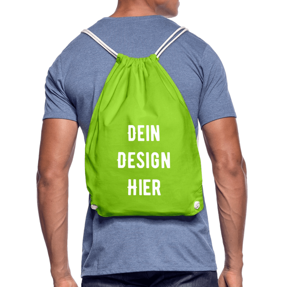 Turnbeutel - Neongrün