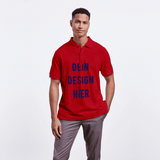 Unisex Bio-Poloshirt PREPSTER - Rot