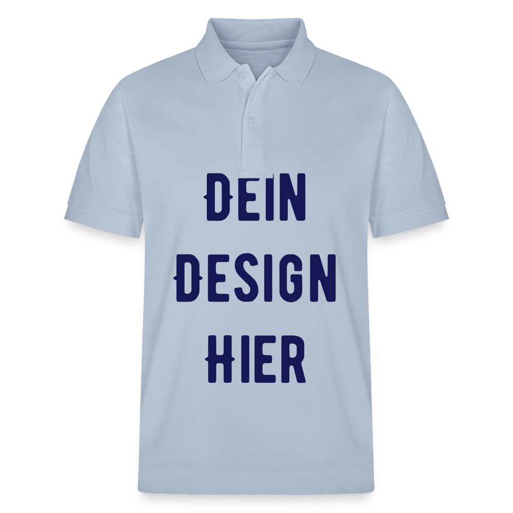 Unisex Bio-Poloshirt PREPSTER - sky Blue
