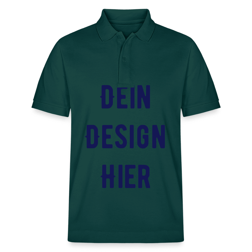 Unisex Bio-Poloshirt PREPSTER - Glasiertes Grün