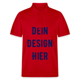 Unisex Bio-Poloshirt PREPSTER - Rot