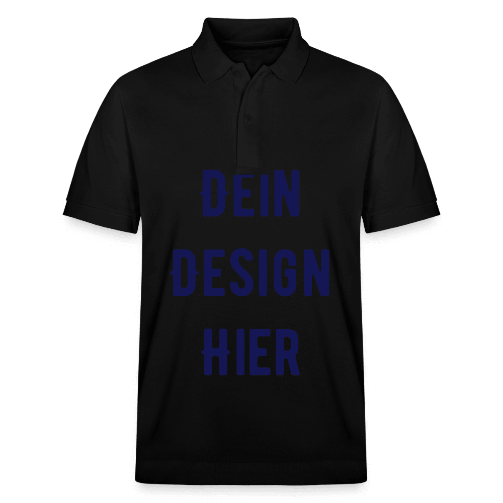 Unisex Bio-Poloshirt PREPSTER - Schwarz