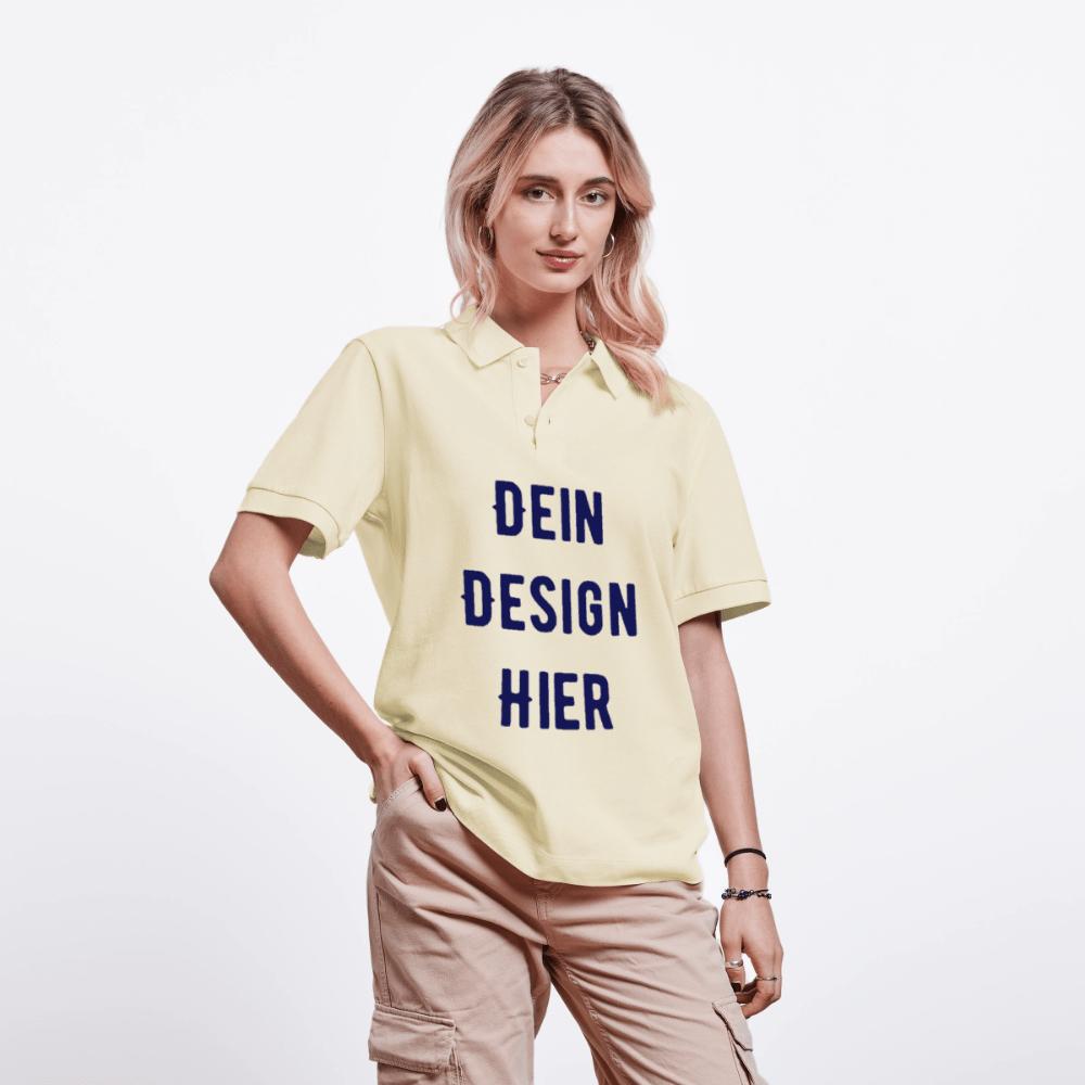 Unisex Bio-Poloshirt PREPSTER - Natur