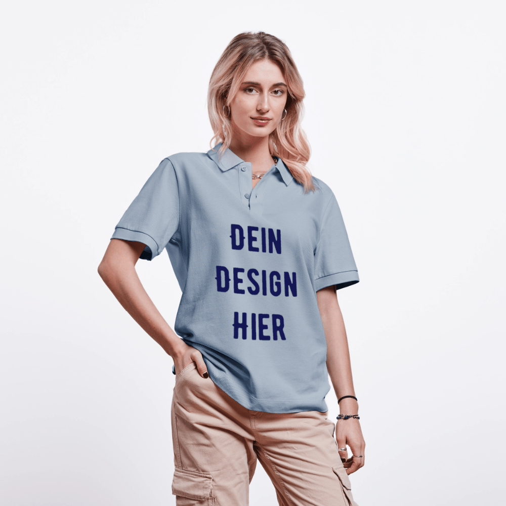 Unisex Bio-Poloshirt PREPSTER - sky Blue