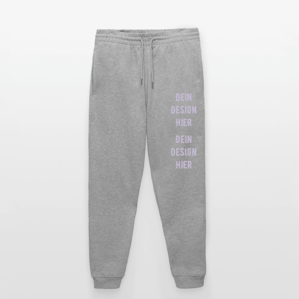 Unisex Bio Premium Jogginghose - Grau meliert